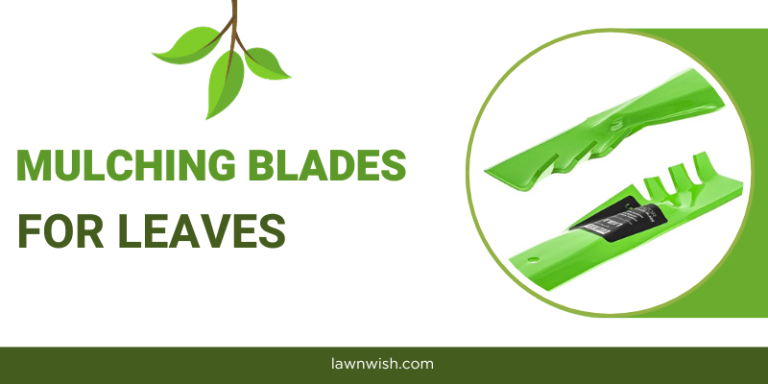 best mulching blades for leaves